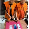 Polsek Sungai Apit tangkap dua pengedar narkoba dengan barang bukti ganja dan sabu