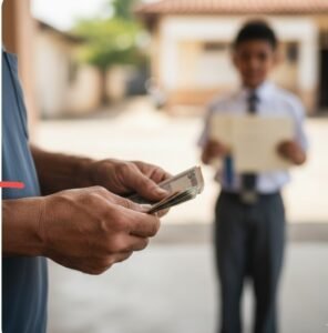 Cinta ayah terlihat bukan dari siapa yang mengambil rapor