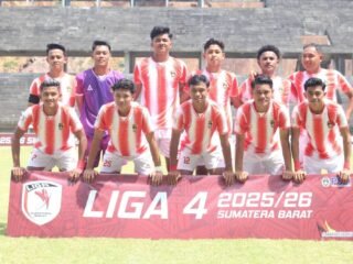 PSP Padang pesta gol saat tampil di Liga 4 Sumatera Barat di Stadion Utama Sumbar