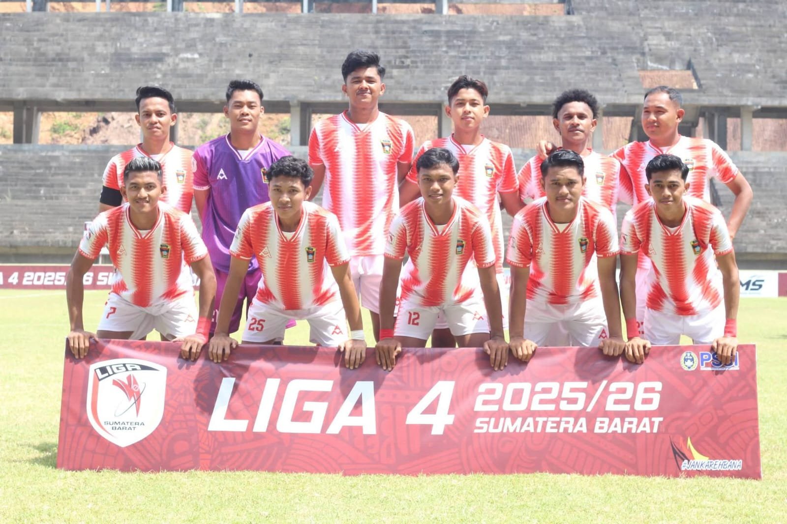 PSP Padang pesta gol saat tampil di Liga 4 Sumatera Barat di Stadion Utama Sumbar