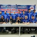 Pengurus PBVSI Padang saat rapat kerja kota tahun 2026