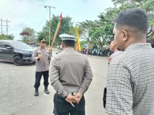 Pengamanan tradisi Mandi Belimau di Siak