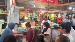 Sidak pasar Satgas Pangan Bapanas RI