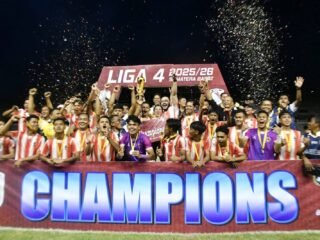 PSP Padang Juara Liga 4 Sumbar Usai Laga Dramatis 3-2