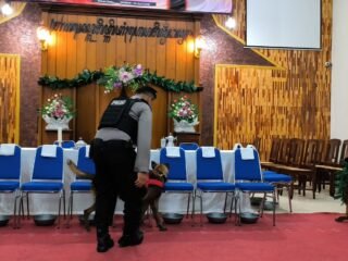 Polisi sterilkan gareja di Probolinggo Kota