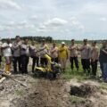 Polsek Tualang Siapkan Lahan Jagung demi Ketahanan Pangan Nasional