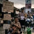 Ilustrasi gambar penertiban BBM subsidi Pertalite pada pengecer kecil di Padang