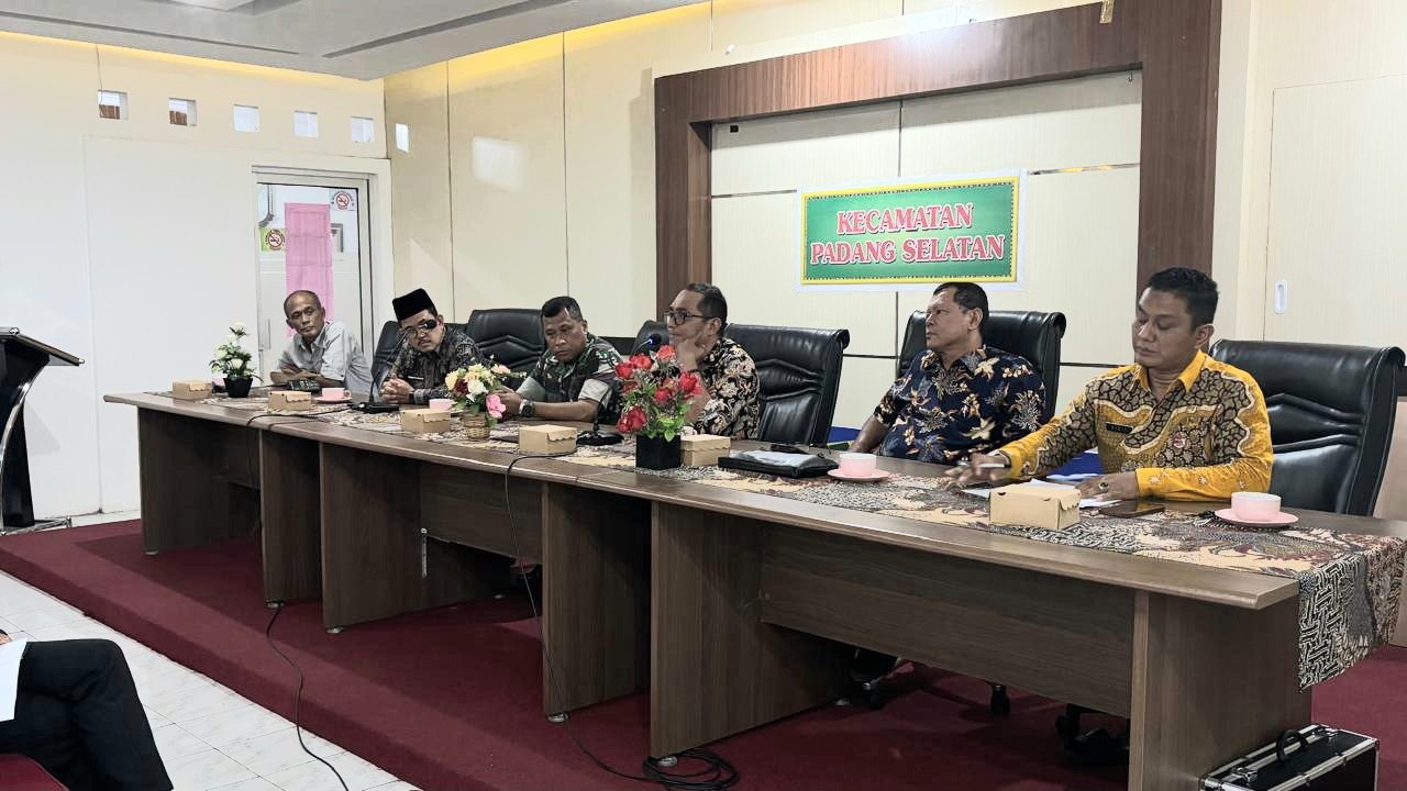 Musyawarah pembentukan panitia MTQ Kecamatan Padang Selatan