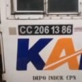 Lokomotif KAI CC 206 13 86 penabrak gerbong wanita di Bekasi Timur