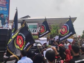 Aksi FABB Bengkulu Transparan, Massa Tuntut Penegakan Hukum Adil