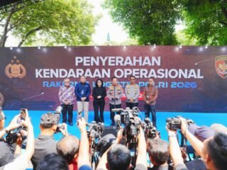 Kapolri Perkuat Peralatan Personel untuk Maksimalkan Keamanan Masyarakat di Rakernis Slog Polri 2026