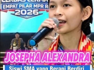 DISALAHKAN JURI, JOSEPHA ALEXANDRA JUSTRU BANJIR DUKUNGAN DAN TAWARAN BEASISWA