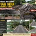 Akses Lumpuh! Jalan Dusun Sena Rusak Parah Diduga Akibat Armada Sawit