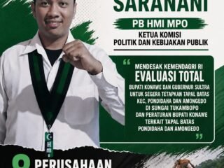 Indra Dapa Saranani, Ketua Komisi Politik dan Kebijakan Publik PB HMI MPO Soroti Tapal Batas dan Tambang di Wilayah Adat Pondidaha