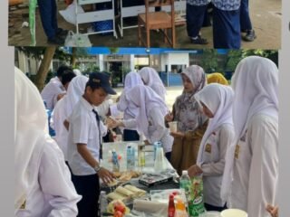SMPN 13 Padang Gelar Bazar “Spentibel Berkarya”, Siswa Tunjukkan Semangat Wirausaha Muda