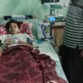 Akbar (14) menjalani perawatan dan kemoterapi akibat tumor mediastinum di RSUP Dr. M. Djamil Padang, Sabtu (30/5/2026).