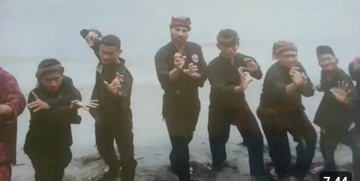 Pertunjukan budaya Pencak Silat Harimau Putih di Rumah Gadang Pauh