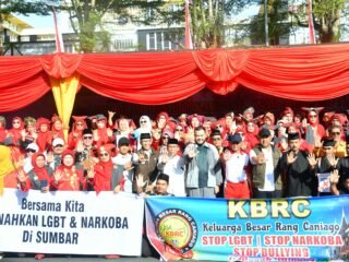Deklarasi Akbar Anti Narkoba dan LGBT di Sumbar
