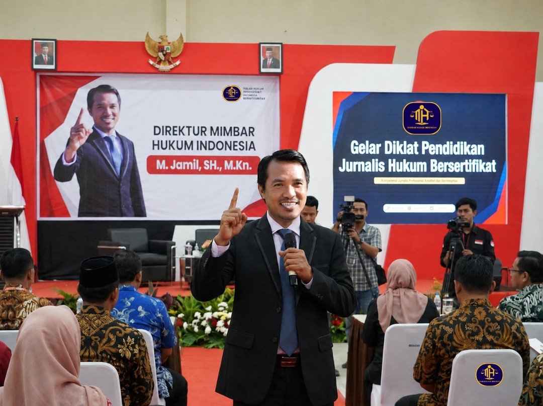 Direktur MHI M Jamil saat membuka Pelatihan dan Sertifikasi C.ILJ Batch 5 di Jakarta