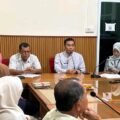 Rapat persiapan Hari Koperasi Nasional (Harkopnas) ke-79 Tahun 2026 bersama Kepala Dinas Koperasi dan UKM Kota Padang di ruang rapat Dinas Koperasi, Jumat (10/7/2026).