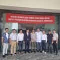 Bupati Pesisir Selatan Hendrajoni bersama rombongan saat kunjungan kerja ke Hunan Xindaxian Co Ltd di Changsha, Tiongkok.
