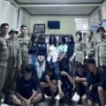 Razia Pelajar Painan Satpol PP mengamankan lima pasangan pelajar dalam razia ketertiban umum di kawasan Painan Salido.