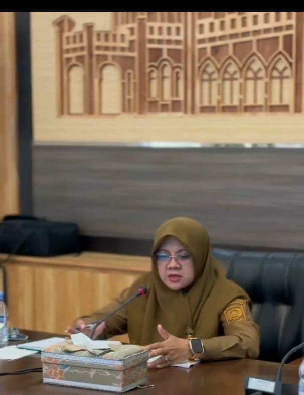 Bupati Siak mengikuti rapat penandatanganan Rencana Perlindungan dan Pengelolaan Ekosistem Gambut (RPPEG) Kabupaten Siak Tahun 2026–2055.