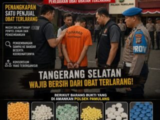 Komitmen Polsek Pamulang Berantas Peredaran Obat Keras Terlarang Daftar G di Wilayah Hukumnya
