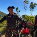 TNI Dukung Pendidikan Karakter, Koramil 0806-10/Pule Dampingi Mountaineering MOGD SMAN 1 Pule