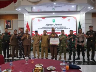Pangdam XIX/Tuanku Tambusai Hadiri Ramah Tamah Veteran, Sagu Hati Jadi Simbol Penghormatan