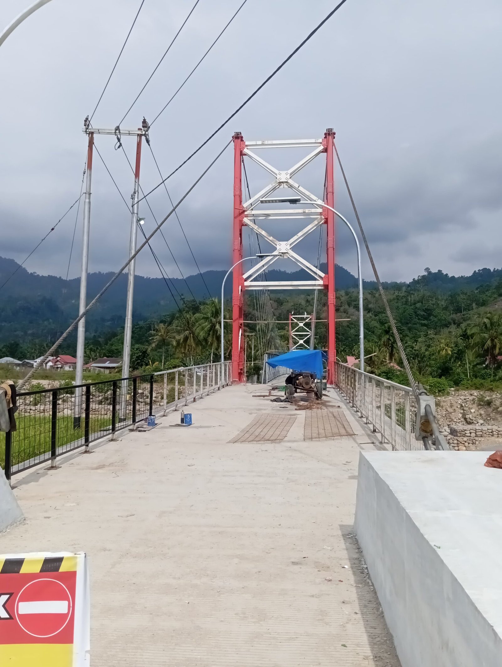 Jembatan gantung baru di Nagari Koto Rawang Pesisir Selatan