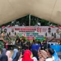 Mabes TNI Sosialisasikan, Tim Mabes TNI dan Siswa Seskoad sosialisasi pencegahan Karhutla di Tualang