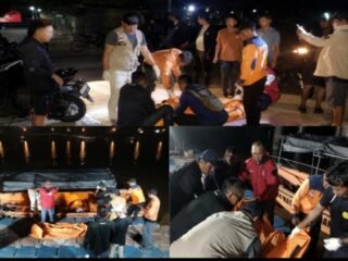 Proses pencarian korban Tenggelam