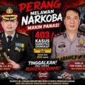403 Kasus Narkoba Dibongkar Polresta Deli Serdang ungkap 403 kasus narkoba Januari-Agustus 2026