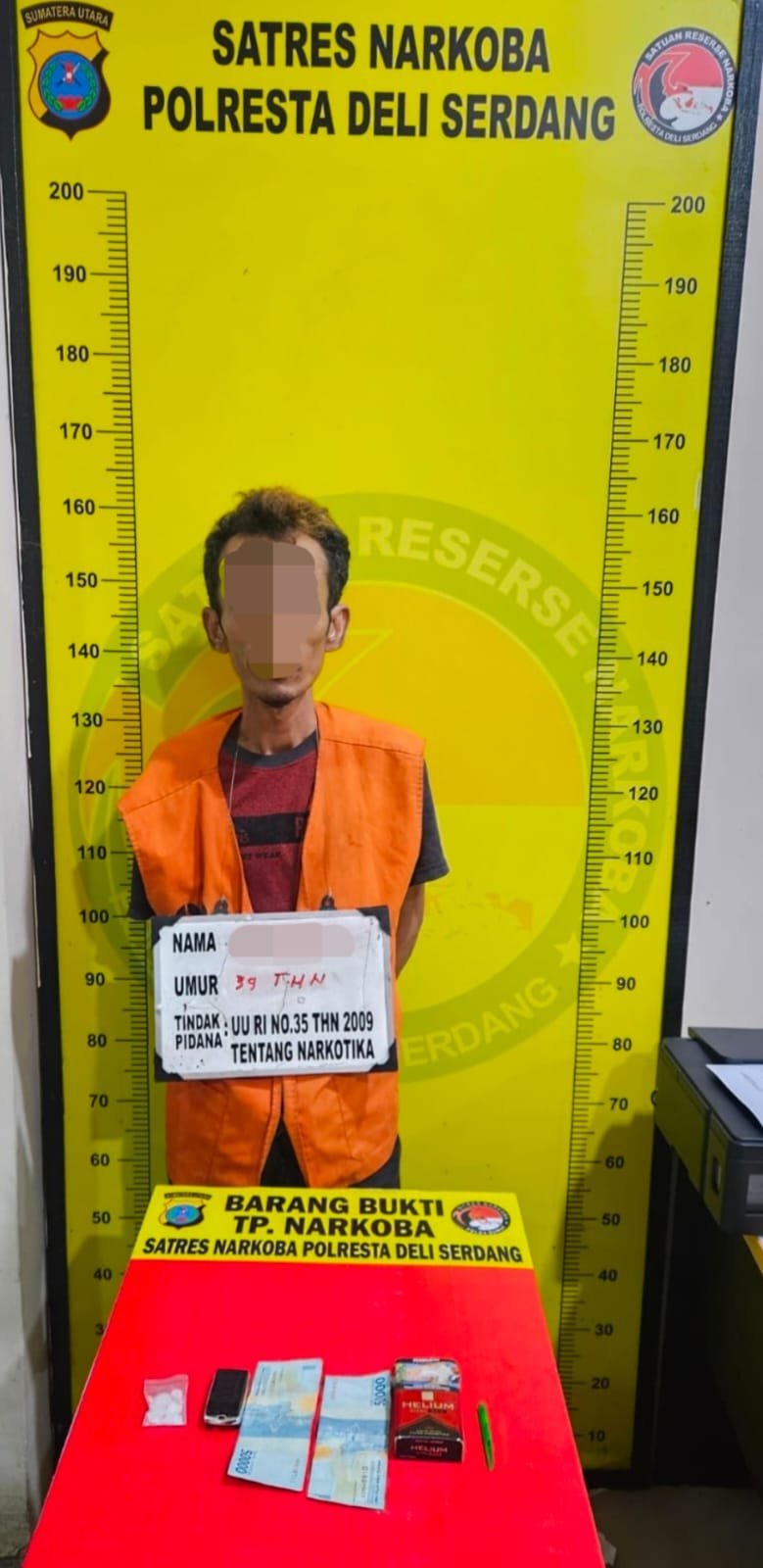 Satresnarkoba Polresta Deli Serdang Berhasil Amankan