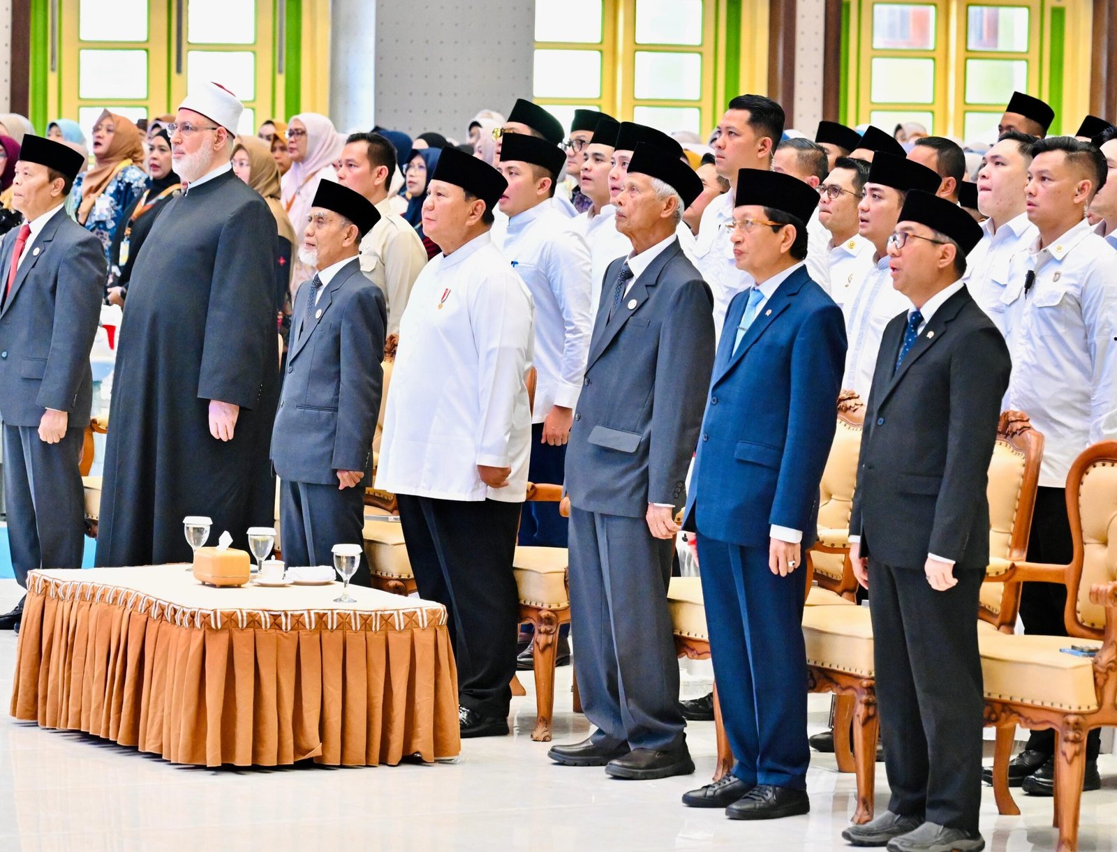 Presiden Prabowo Subianto menghadiri satu abad Pondok Gontor di Ponorogo