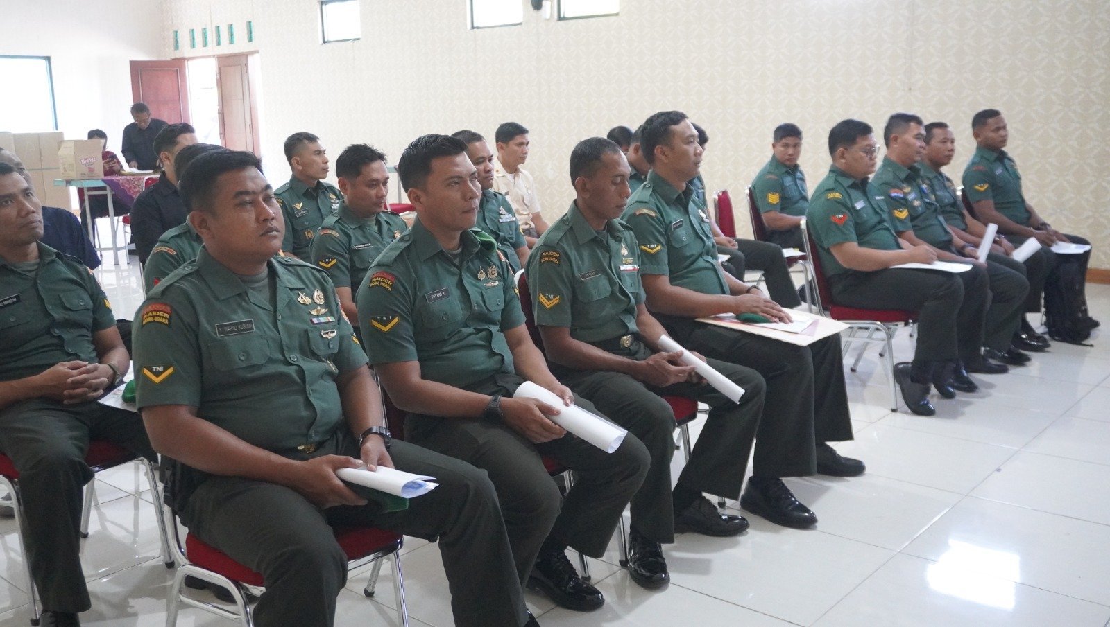 Jaga Integritas Personel, Intel Korem 074/Warastratama Gelar Litpers Jabatan Tertentu di Kodim Boyolali