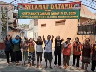 Set Set Wet, Sampai Hari Ini Hasil Karya Bakti Daerah Tahap IV TA. 2026 Koramil 03 Serengan Sudah Capai 99,9 Persen   