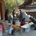 Bahu Membahu Bangun Masjid Al Ikhlas, TNI dan Warga Gesi Hidupkan Lagi Semangat Gotong Royong