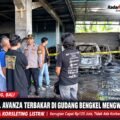 Mobil Avanza Terbakar di Gudang Bengkel Mengwi, Diduga Korsleting Listrik