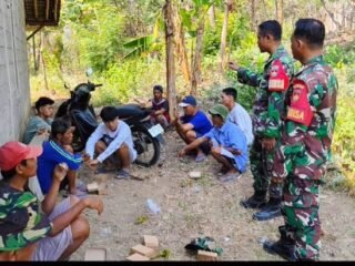 Jangan Anggap Sepele, Babinsa Teras Ingatkan Warga, Api Kecil Bisa Jadi Petaka Besar