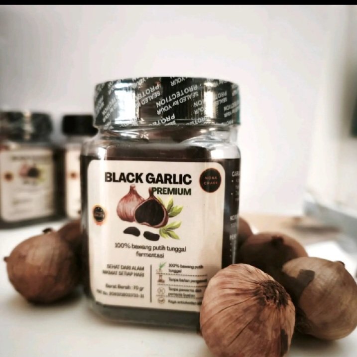Black Garlic Premium 70 gram bawang putih tunggal fermentasi