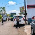 Antisipasi Kepadatan, Lantas Polsek Padang Timur Atur Antrean Kendaraan di SPBU Marapalam
