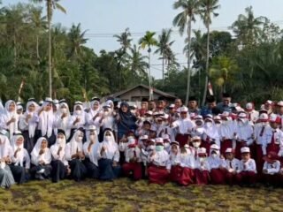 Bupati Siak ,Resmikan Revitalisasi Sekolah 3T Desa Teluk lanus