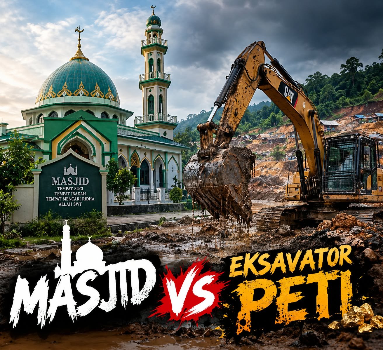 Pembakaran Tiga Ekskavator PETI Dinilai Simbol Runtuhnya Wibawa Satgas