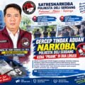 Gerak Cepat Satresnarkoba Polresta Deli Serdang Tindak Aduan Warga